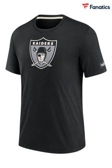 Nike Black NFL Fanatics Las Vegas Raiders Impact Tri-Blend T-Shirt (U70499) | kr363
