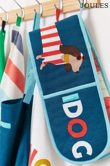 Joules Multi Hot Dog Double Oven Gloves (U70596) | ₪ 102