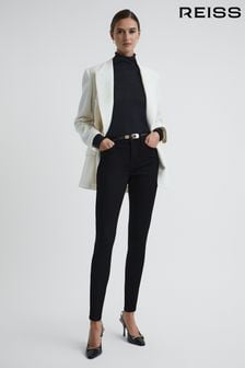 REISS Lux Skinny-Jeans mit mittelhohem Bund (U70611) | 128 €