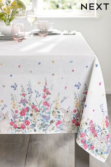 Multi Josie Bunny Rabbit Printed Tablecloth (U70828) | kr502