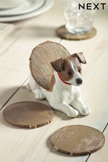 Set of 4 Jack Russell Coasters (U70850) | $27