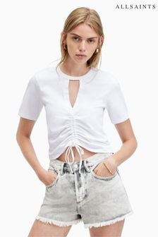 AllSaints White Gigi T-Shirt (U70946) | SGD 75
