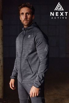 Темно-серый - Толстовка на молнии - Худи (U70956) | €31