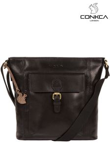 Plain black cross body bag cheap