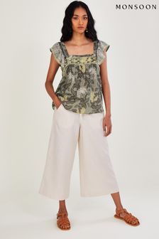 Monsoon Natural Pull On Trousers (U71402) | €58