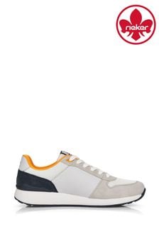 נעלי ספורט עם שרוכים בצבע אפור לגברים של Rieker דגם Evolution (U71644) | ‏396 ₪