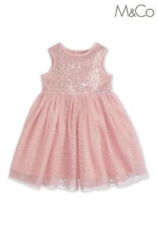 M&Co Pink Sequin Dress (U71653) | 27 €