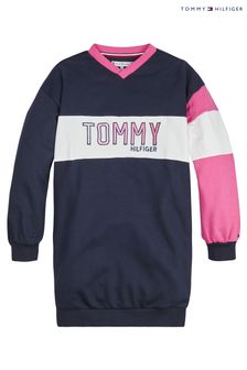 Платье в университетском стиле в стиле колор блок Tommy Hilfiger Синий (U71733) | €36 - €42