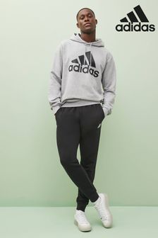 Сірий - Великий логотип Adidas Махровий спортивний костюм (U71809) | 2 426 ₴