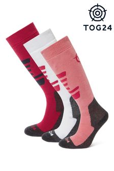 Tog 24 Pink Bergenz Ski Socks (U71908) | ￥4,230