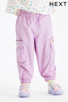Purple Cargo Pocket Trousers (3mths-7yrs) (U72220) | €13 - €14