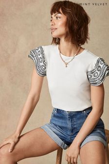 Women's Mint Velvet Embroidery Clothing 