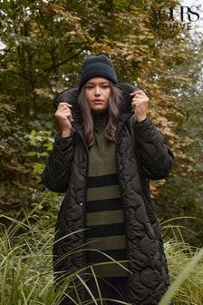 Yours Curve Quilted Coat