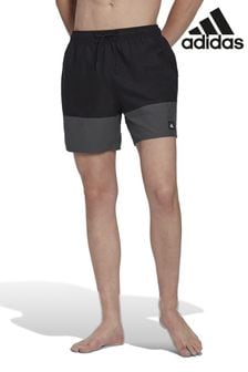 adidas Black Swim Shorts (U72782) | $78