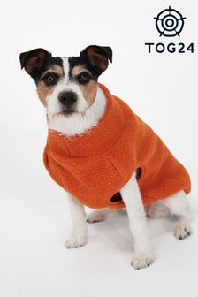 Tog 24 Orange Bow-Wow Dog Sherpa Coat (U72887) | CA$68