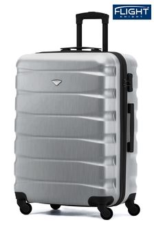 Flight Knight Aluminium Medium Hardcase Lightweight Check In Suitcase With 4 Wheels (U73174) | HK$617