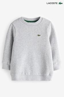 Grau - Lacoste Children's Fleece Jersey Sweatshirt (U73613) | 86 € - 101 €