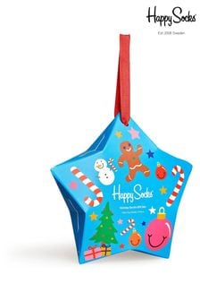 Happy Socks Kids Natural Holiday Socks Gift Set 2 Pack (U73700) | 20 €