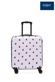 Flight Knight Medium Hardcase Printed Lightweight Check-In Suitcase With 4 Wheels