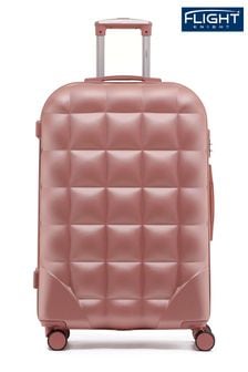 Flight Knight Large Hardcase Printed Lightweight Check In Suitcase With 4 Wheels (U74056) | LEI 477