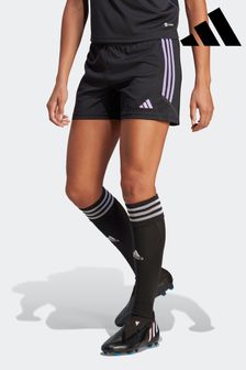 adidas Black Tiro 23 Womens Shorts (U74123) | $27
