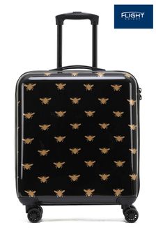 Flight Knight Medium Hardcase Printed Lightweight Check-In Suitcase With 4 Wheels