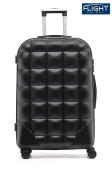 Flight Knight Large Hardcase Printed Lightweight Check In Suitcase With 4 Wheels (U74131) | LEI 477