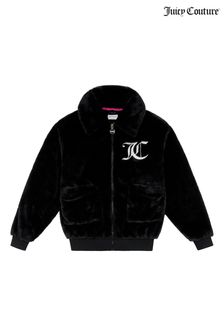 Juicy Couture Black Faux Fur Coat (U74145) | €95 - €122