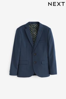 Blue Tailored Fit Suit Jacket (12mths-16yrs) (U74249) | KRW85,400 - KRW117,400