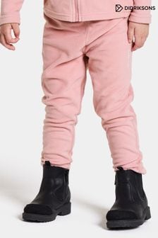 Pantaloni de sport de Roz de copii Didriksons Monte (U74314) | 131 LEI