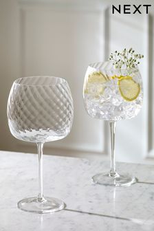 Set of 2 Clear Anais Gin Glasses