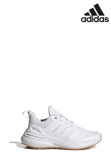 أبيض - حذاء رياضي برباط وتصميم مريح للأطفال طراز رابيد سبورت من Adidas (U74725) | 23 ر.ع