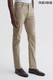 Reiss Dover Slim Fit Brushed Jeans