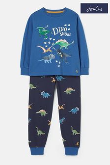 Joules Kipwell Blue Pyjamas Set (U75284) | OMR14 - OMR17