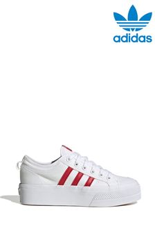 Adidas Originals Nizza Platform White Sandals (U75351) | 74 €