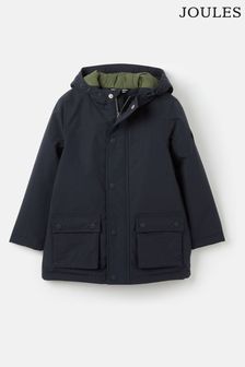 Joules Autumn Layworth Waterproof Coat With Hood