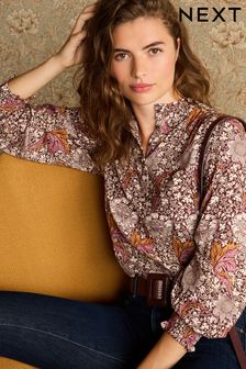 Women's Blouses Tunic Long Sleeve High Neck Clothing | Next Luxembourg