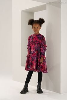 Angel & Rocket Pink Mabel Print Tiered Dress (U75698) | €21 - €24