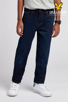 Blau - Lyle & Scott Jungen Straight Fit Denim-Jeans (U76365) | 23 € - 32 €