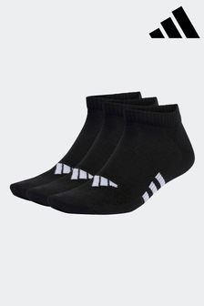 adidas Black Adult Performance Light Low Socks 3 Pairs (U76870) | $33