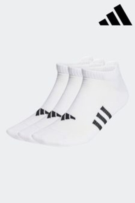 Blanc - Adidas Performance légère Chaussettes 3 Lot (U76875) | €12