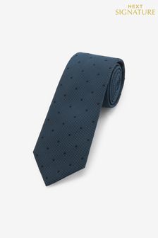 أزرق منقط - ربطة عنق مميزة (U76968) | 93 ر.ق