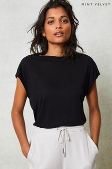 Women's Mint Velvet T-Shirts | Printed 