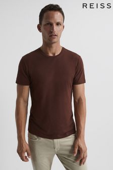 Reiss Ruby Rum Cash - Paige Paige Crew Neck T-Shirt (U77090) | $198