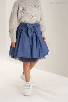 Angel & Rocket Blue Annie Mesh Skirt (U77168) | OMR13 - OMR16