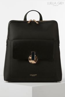 Luella Grey Penelope Laptop Black Backpack (U77198) | kr2 010