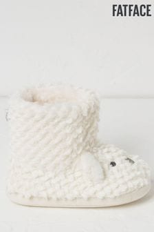 FatFace Natural Polar Bear Slipper Boots (U77570) | 15 €