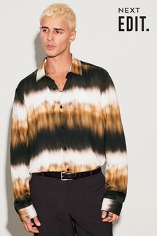 Brown Ombre EDIT Long Sleeve Shirt (U77614) | 30 €