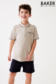 Baker by Ted Baker Textured Polo Shirt (U77875) | €27 - €36