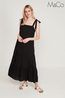 m and co black dress